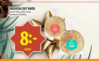 Matvärlden Tensta Orientaliskt bröd erbjuda
