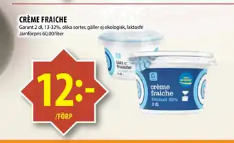 Matvärlden Tensta Crème fraiche erbjuda