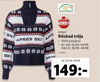 Lidl Stickad tröja erbjuda