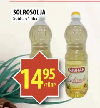 Matvärlden Tensta Solrosolja erbjuda