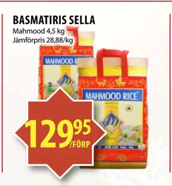 Matvärlden Tensta Basmatiris sella erbjuda