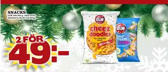 Nelins Snacks erbjuda