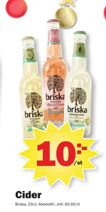 Pekås Cider erbjuda
