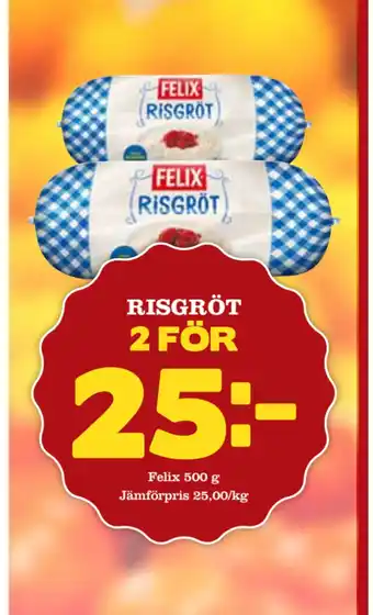 Prisma Mat Risgröt erbjuda
