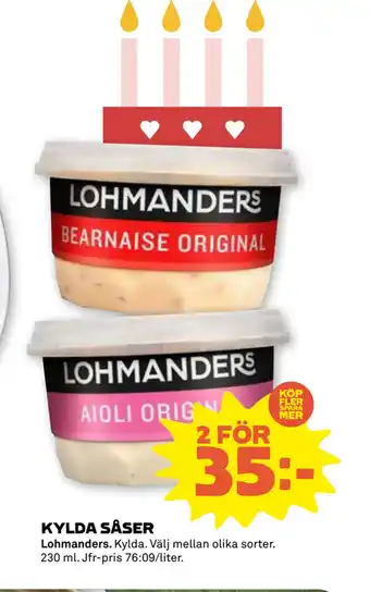 Stora Coop Kylda såser erbjuda