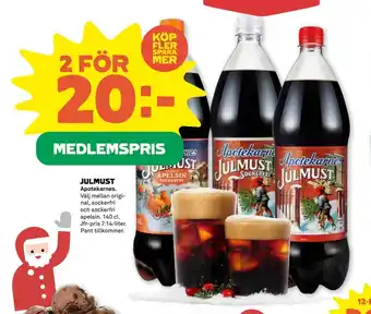 Stora Coop Julmust erbjuda