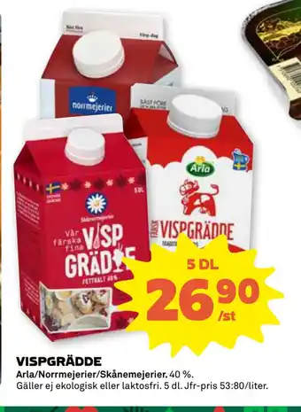 Stora Coop Vispgrädde erbjuda