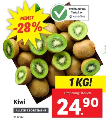 Lidl Kiwi erbjuda