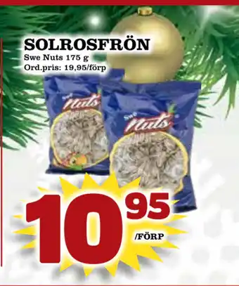 Supergrossen Solrosfrön erbjuda