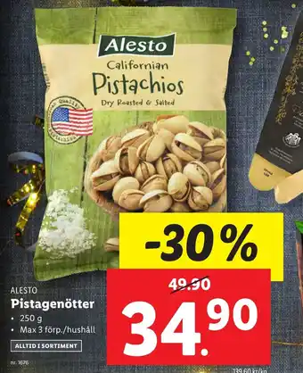 Lidl Pistagenötter erbjuda