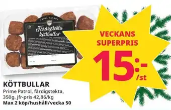 Tempo KÖTTBULLAR erbjuda