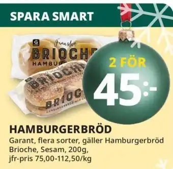 Tempo HAMBURGERBRÖD erbjuda