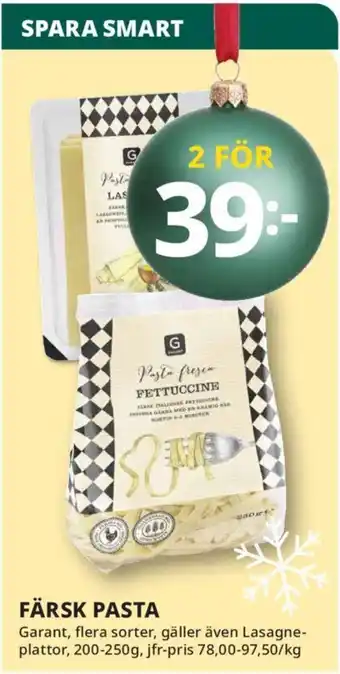 Tempo FÄRSK PASTA erbjuda