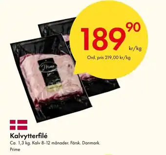 Snabbgross Kalvytterfilé erbjuda