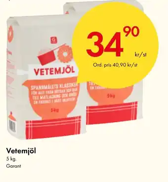 Vetemjöl