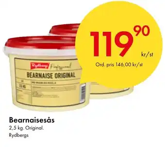 Snabbgross Bearnaisesås 2,5 kg. Original. Rydbergs erbjuda