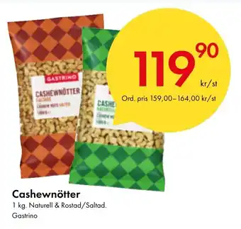 Cashewnötter
