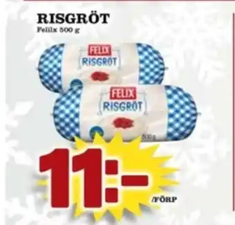Matdax Felix risgröt erbjuda