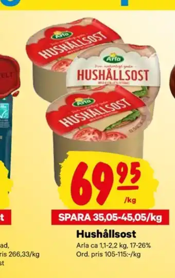 City Gross Arla hushållsost erbjuda