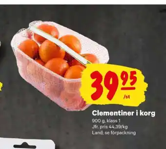 City Gross Garant clementiner erbjuda
