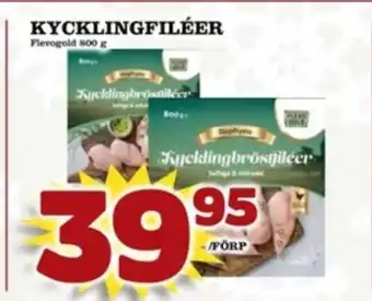 Matdax Flevogold kycklingbröstfilé erbjuda