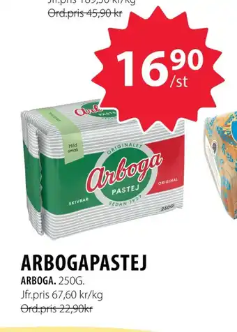 Arboga pastej leverpastej