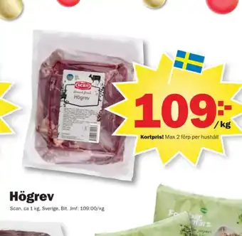 Pekås Scan högrev erbjuda