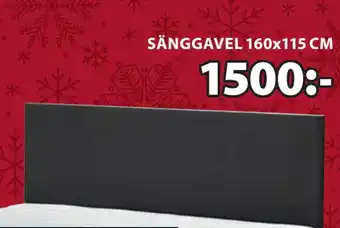 JYSK Sänggavel 160x115 cm erbjuda