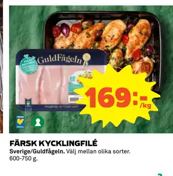 Coop Daglivs Färsk kycklingfilé erbjuda
