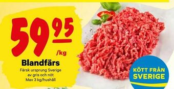 City Gross Blandfärs erbjuda