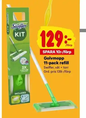City Gross Golvmopp 11-pack refill erbjuda
