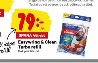 City Gross Easywring & Clean Turbo refill erbjuda