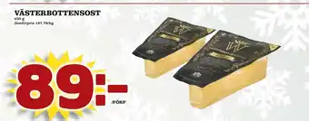 Nya Pulsen Västerbottensost erbjuda