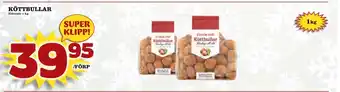 Nya Pulsen Köttbullar erbjuda
