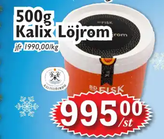 T-jarlen 500g kalix löjrom erbjuda