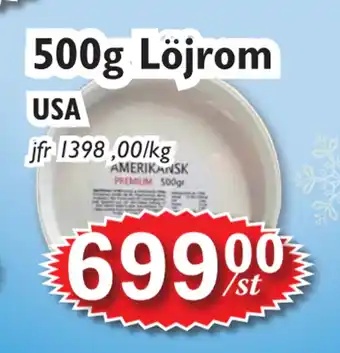 T-jarlen 500g löjrom erbjuda