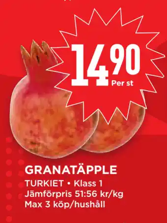 Willys Hemma Granatäpple erbjuda