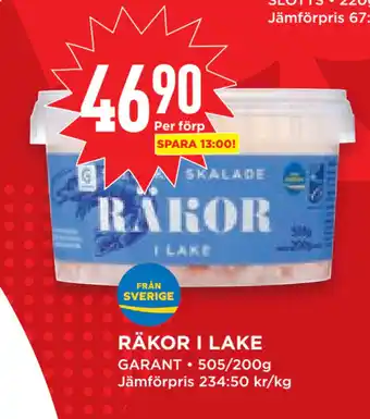 Willys Hemma Räkor i lake erbjuda