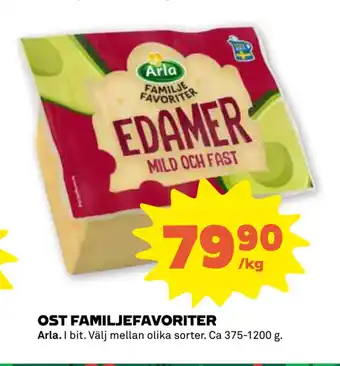 Coop Forum Ost familjefavoriter erbjuda