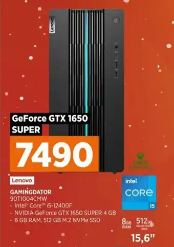 Power Lenovo GAMINGDATOR 90T1004CMW erbjuda