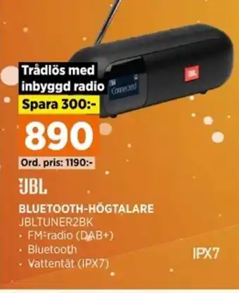 Power JBL BLUETOOTH-HÖGTALARE erbjuda