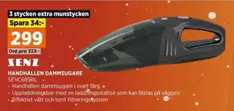 Power HANDHÅLLEN DAMMSUGARE erbjuda