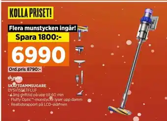 Power dyson SKAFTDAMMSUGARE erbjuda
