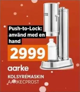 Power aarke KOLSYREMASKIN erbjuda