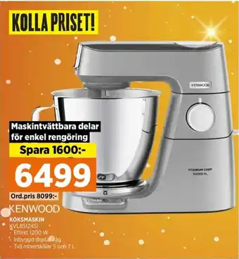 Power KENWOOD KÖKSMASKIN KVL85124SI erbjuda