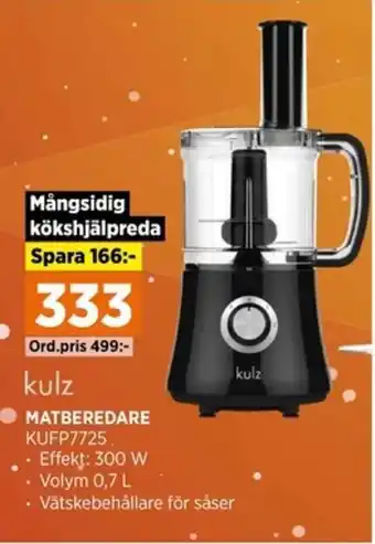 Power MATBEREDARE KUFP7725 erbjuda