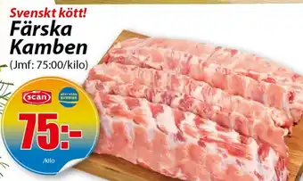 Extra Mjällby Stormarknad Färska Kamben erbjuda