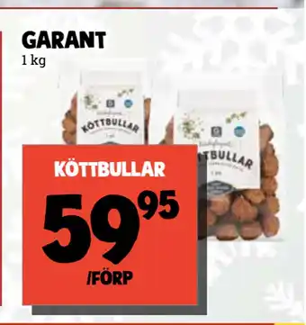 MatArket Köttbullar erbjuda