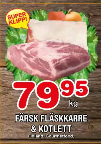 Nya Pulsen Färsk fläskkarre & kotlett erbjuda