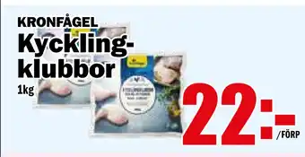 Matdax Kycklingklubbor erbjuda